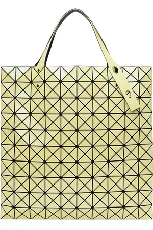 Issey Miyake Yellow Prism Metallic Tote