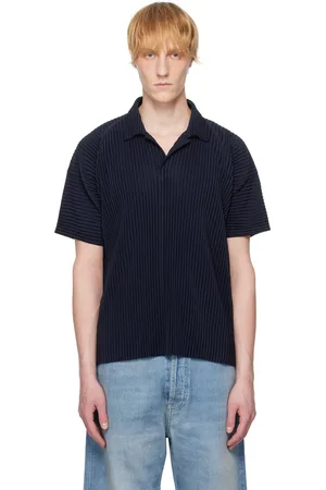 Issey Miyake Navy Basics Polo