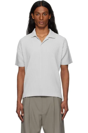 Issey Miyake Gray Basics Polo