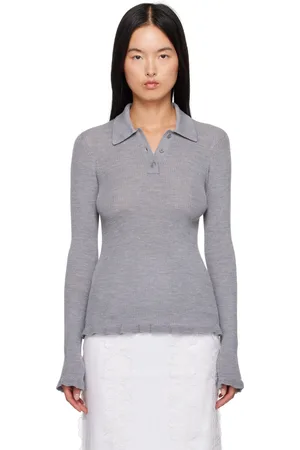 Cecilie Bahnsen Gray Oda Polo