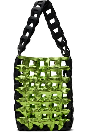 SC103 SSENSE Exclusive Green & Black Medium Links Tote