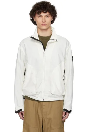 Stone Island Off-White Organic Look Nylon Panama-TC Jacket