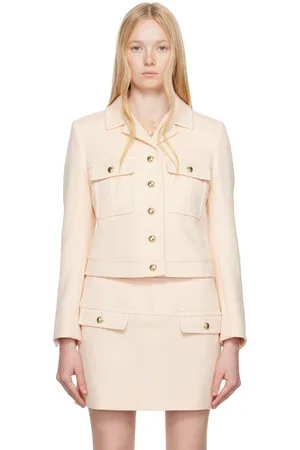 Tom Ford Pink Cropped Safari Jacket