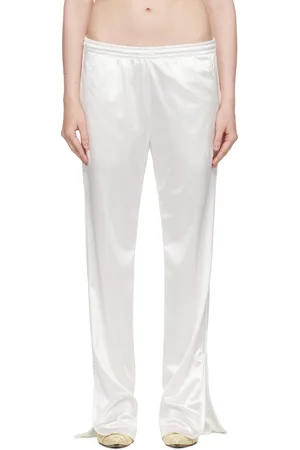 Maison Margiela White Satin Lounge Pants