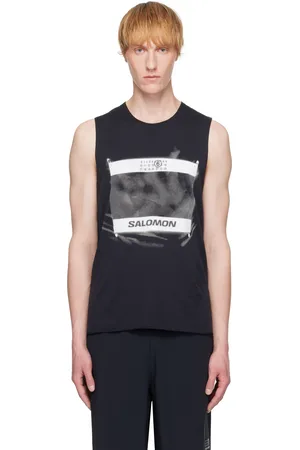 Maison Margiela Black Salomon Edition Crewneck Tank Top