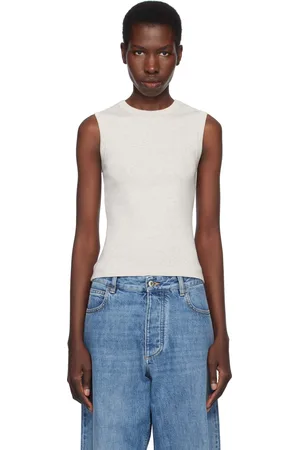 Flore Flore Gray Esmé Tank Top