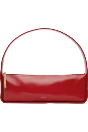 Khaite Red Lori Baguette Bag