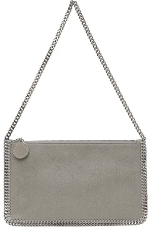 Stella McCartney Gray Falabella Pochette Shoulder Bag