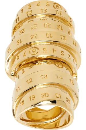 Maison Margiela Gold Numeric Ring