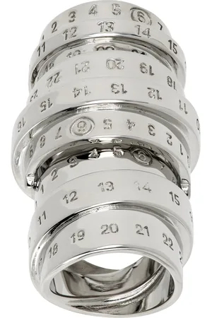 Maison Margiela Silver Numeric Ring