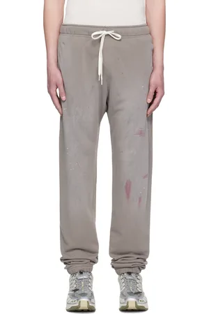 Maison Margiela Taupe Paint Splatter Sweatpants