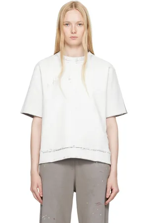 Maison Margiela Taupe & White Light Sweat Sweatshirt