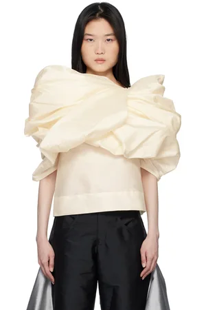 Paula Canovas Del Vas Off- Castana Blouse