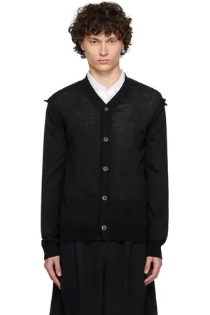 Comme des Garçons Black Acrylic & Wool Cardigan