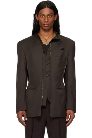 Hodakova SSENSE Exclusive Horse Hair Blazer