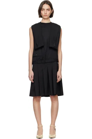 Hodakova Upside Down Pleated Midi Dress