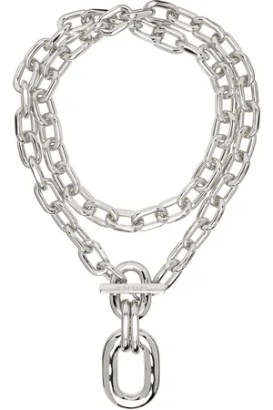 Paco rabanne Double XL Link Pendant Necklace