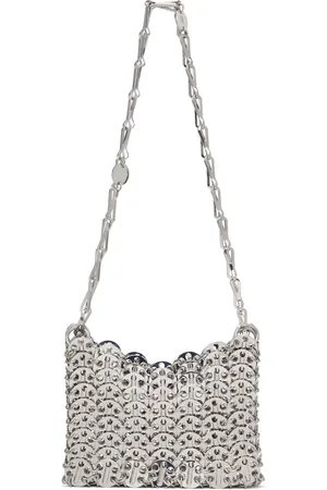 Paco rabanne Silver Iconic 1969 Nano Bag