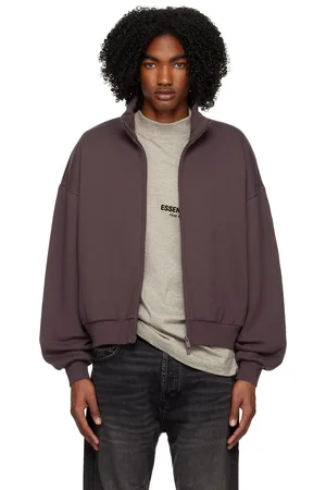 FEAR OF GOD Purple Full Zip Jacket