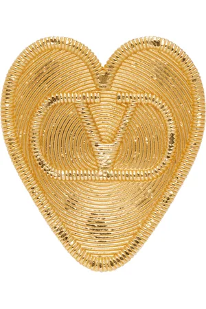 VALENTINO GARAVANI Fil Perdu Metal Brooch