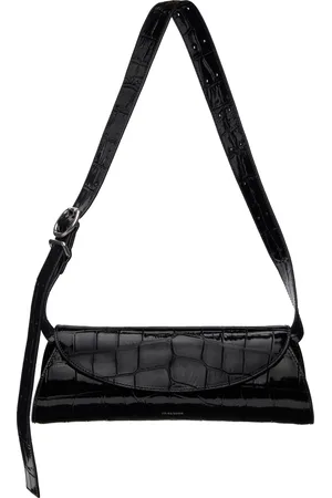 Jil Sander Black Cannolo Small Bag