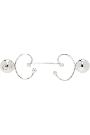 VALENTINO Logo Nose Piercing Ring