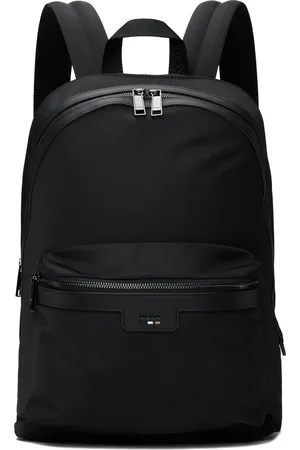 HUGO BOSS Black Emed-Logo Backpack