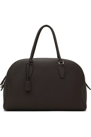 The Row Brown Leather India 15.75 Bag