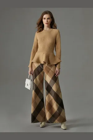 stylewe Regular Fit Elegant Crew Neck Sweater