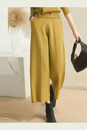 stylewe Loose Micro-Elasticity Urban Pants Ankle Pants
