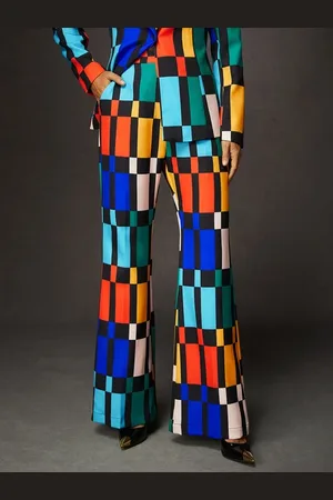 stylewe Urban Colorblock Fashion Pants With Pockets