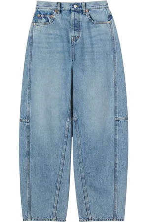 Gucci BALLOON DENIM PANT WITH PETITE FIT - - Woman