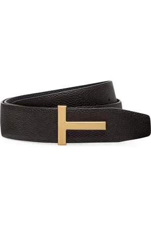 Tom Ford Ridge T leather belt - - Man