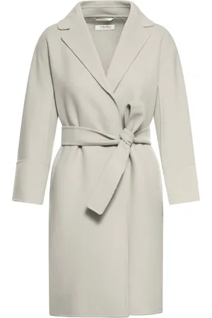 Max Mara ARONA SHORT DOUBLE WOOL COAT - - Woman