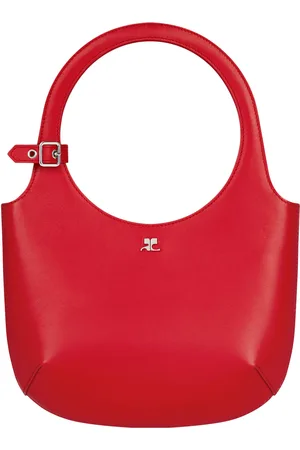 Courrèges HOLY SMOOTH LEATHER BAG - - Woman