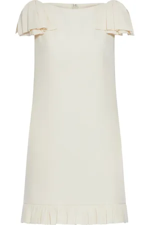 VALENTINO GARAVANI CREPE COUTURE SHORT DRESS - - Woman