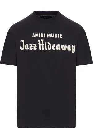 AMIRI T-SHIRT CON LOGO JAZZ HIDEAWAY - - Man