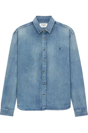 Saint Laurent CASSANDRE DENIM SHIRT DAY - - Man