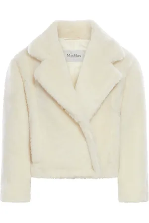 Max Mara TEDDY BEAR ICON CROP COAT IN WOOL AND ALPACA - - Woman