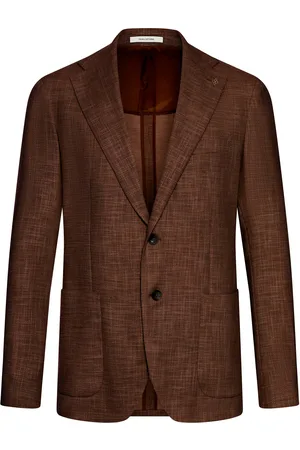 TAGLIATORE SINGLE BREASTED WOOL BLEND JACKET - - Man