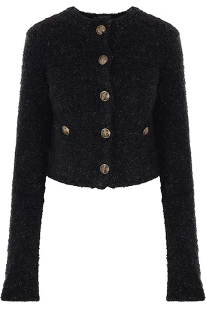 Balenciaga Cardigan with embossed buttoning - - Woman