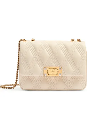 VALENTINO GARAVANI QUILTIE 67 MEDIUM SHOULDER BAG IN QUILTED NAPPA LEATHER - - Woman