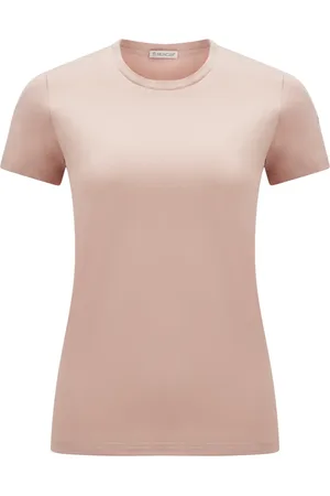 Moncler LOGO PATCH COTTON JERSEY T-SHIRT - - Woman