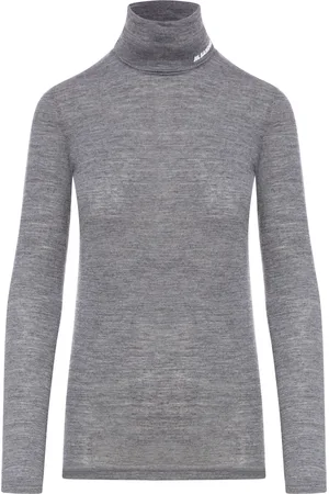Jil Sander Long sleeve top with funnel neckline - - Woman
