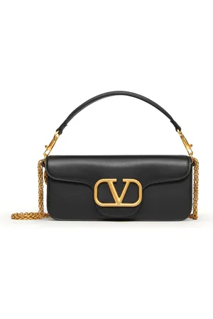 VALENTINO GARAVANI LOCÒ SHOULDER BAG IN CALFSKIN - - Woman