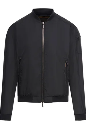 MOORER Zip-up bomber jacket - - Man
