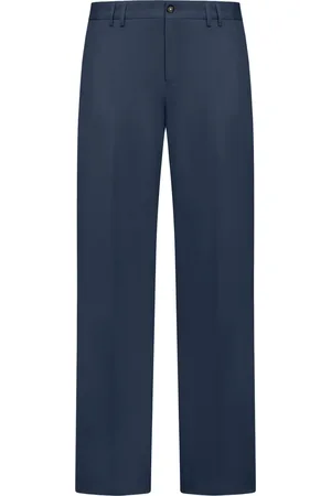 PT Torino LINEN BLEND STRAIGHT LEG TROUSERS - - Man