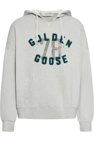 Golden Goose HOODIE WITH EMBROIDERED LOGO - - Man
