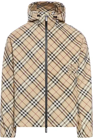 Burberry CHECK TWILL JACKET - - Man