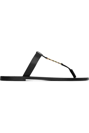 Saint Laurent CASSANDRE SMOOTH LEATHER SANDALS - - Man